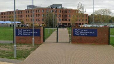 thomas gainsborough school lockdown​