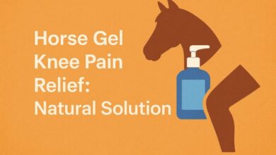 Horse Gel Knee Pain
