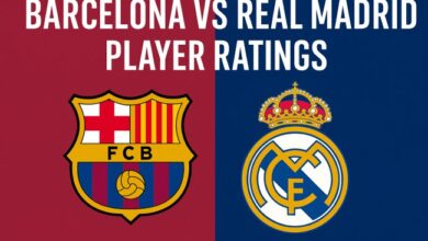 barcelona vs real madrid player ratings