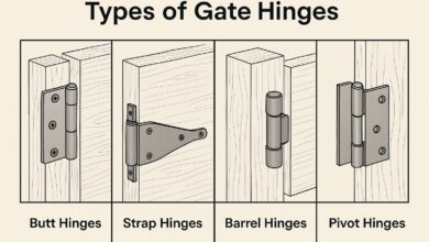gate hinges