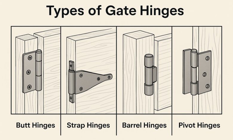 gate hinges