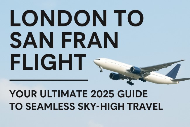 london to san fran flight