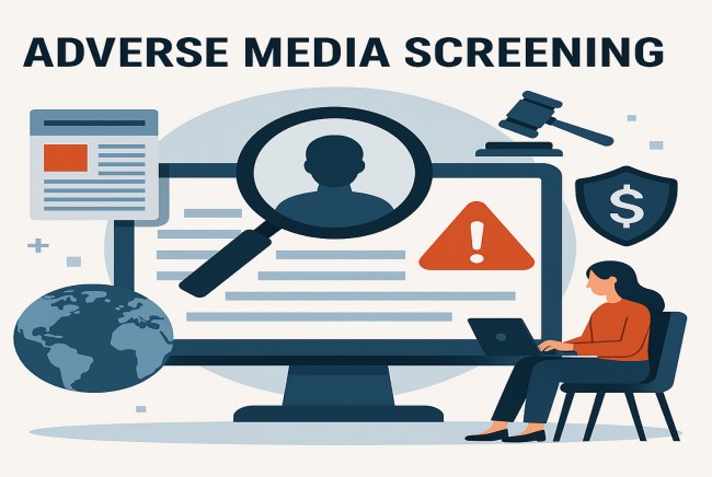 Adverse media screening