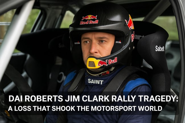 Dai Roberts Jim Clark Rally Tragedy