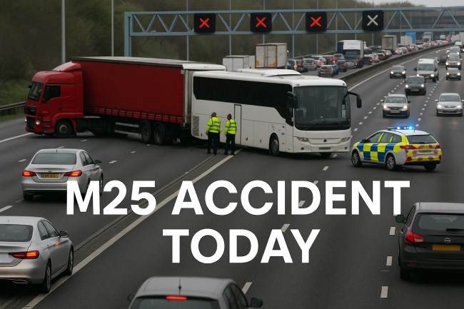 M25 accident
