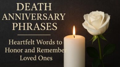 Death anniversary phrases