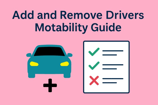 Remove Drivers Motability