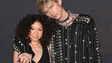 machine gun kelly with daughter​