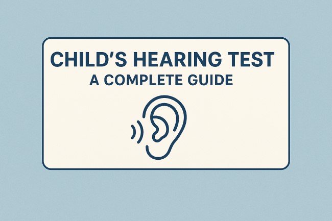 child's hearing test​