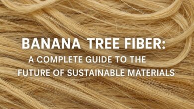 Banana tree fiber