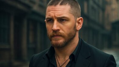 Tom Hardy young