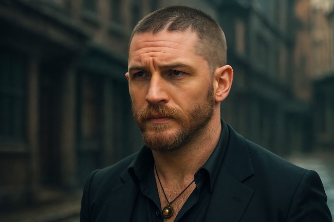 Tom Hardy young