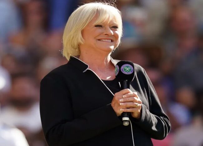 sue barker tv presenter​