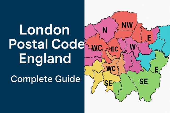 london postal code england