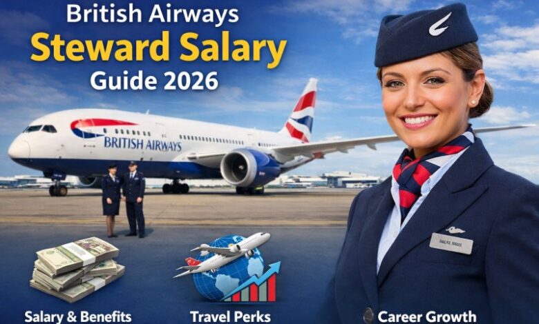 british airways steward salary