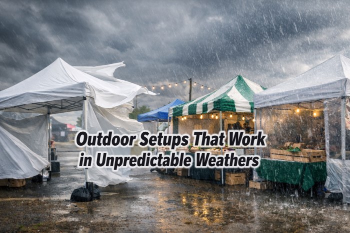 Makes Outdoor Setups